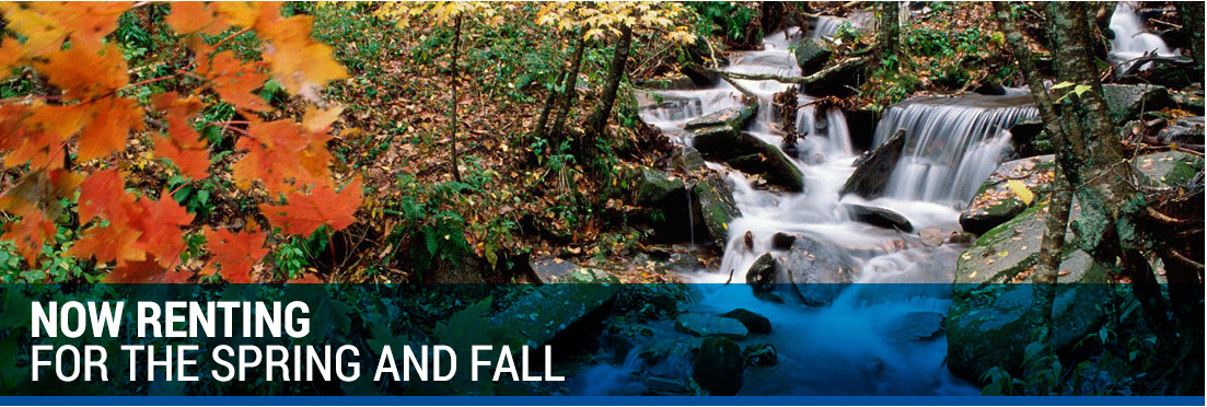Now Renting for the Spring and Fall